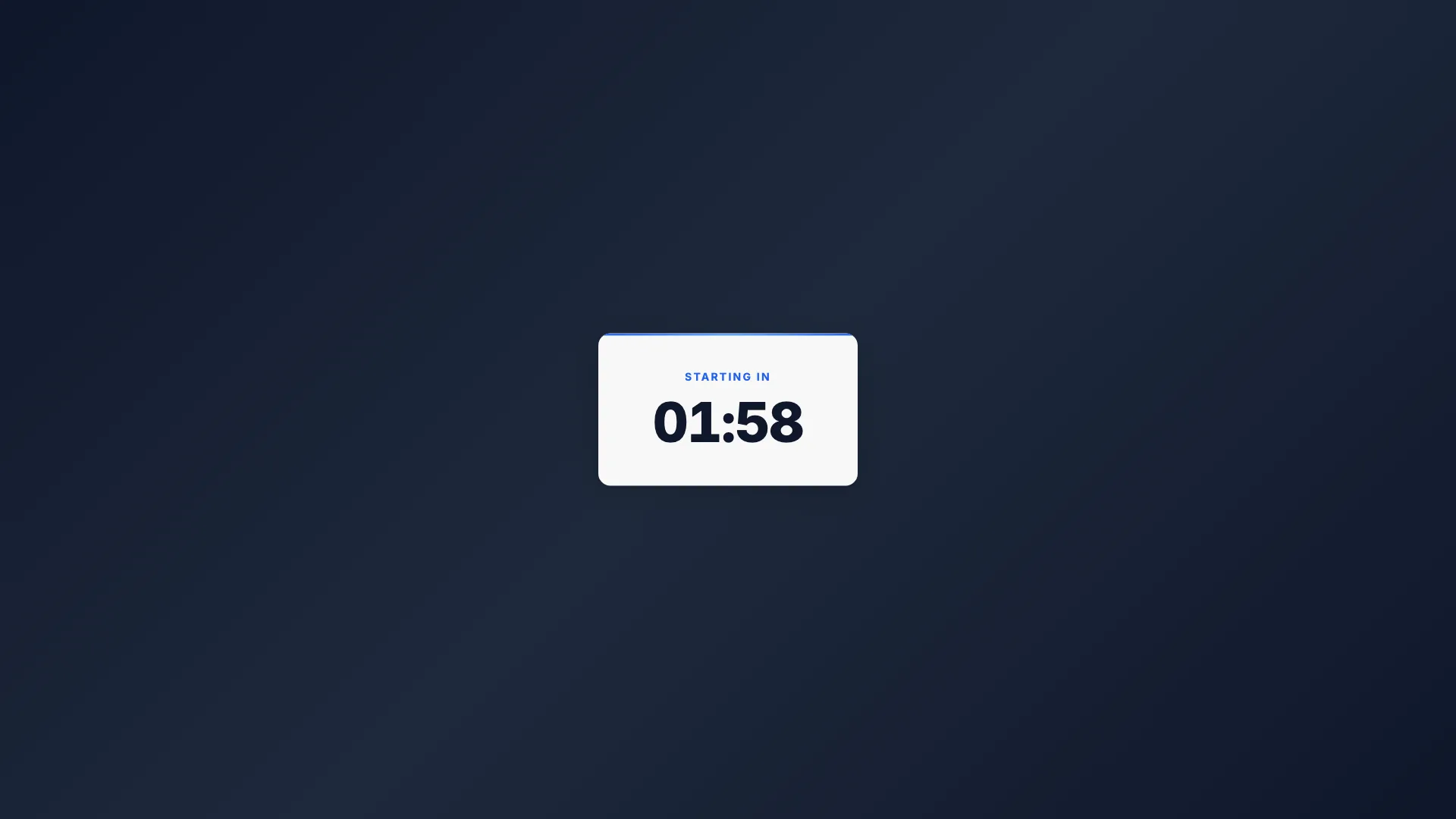 Countdown Timer preview